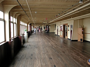 Port side Promenade Deck